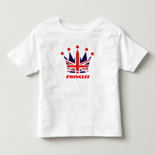 T-shirt Pour Les Tous Petits Couronne britannique