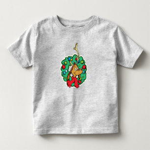 T-shirt Pour Les Tous Petits Couronne de Noël de Grinch Max