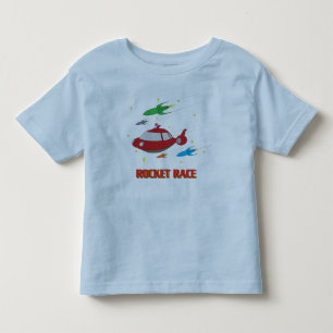 T-shirt Pour Les Tous Petits Course de Rocket de jouet
