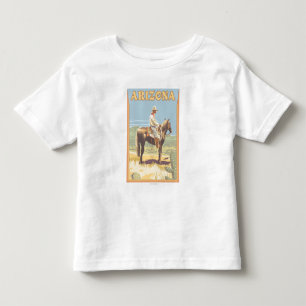 T-shirt Pour Les Tous Petits Cowboy (Vue latérale)Arizona