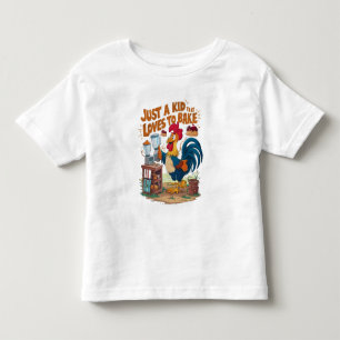 T-shirt Pour Les Tous Petits Création culinaire de gâteaux de poulet