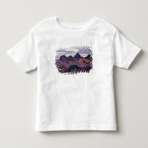 T-shirt Pour Les Tous Petits Crépuscule profond, Pyrénées, c.1912-13 (huile