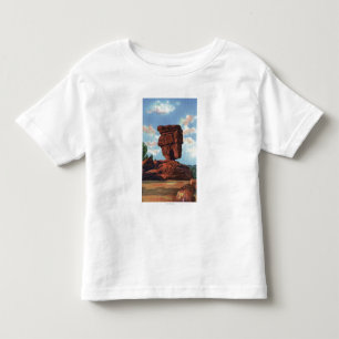 T-shirt Pour Les Tous Petits Crête de brochets, le Colorado - roche équilibr