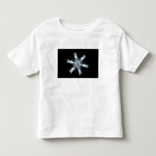 T-shirt Pour Les Tous Petits Cristal stellaire de neige