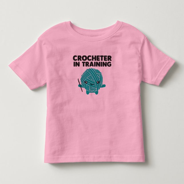 T-shirt Pour Les Tous Petits Crocheter dans la chemise d'enfant en bas âge de (Devant)