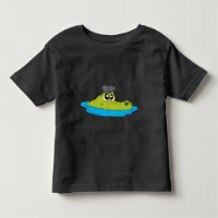 Crocodile mignon avec Casquette de Newsboy - Drôle