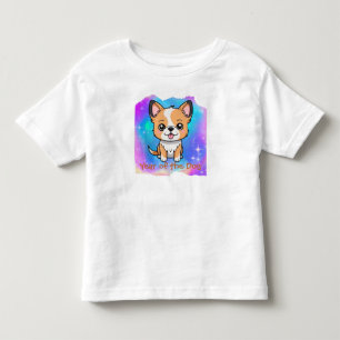 T-shirt Pour Les Tous Petits Cute Kawaii Chinese Zodiac Année du chien  