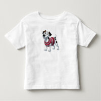 Dalmatien joyeux dans un doux pull