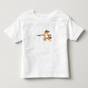 T-shirt Pour Les Tous Petits Darts dog
