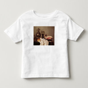 T-shirt Pour Les Tous Petits De petit déjeuner toujours la vie (huile sur le