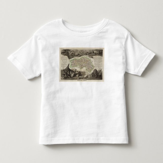 T-shirt Pour Les Tous Petits Dept. De L'Orne (Devant)