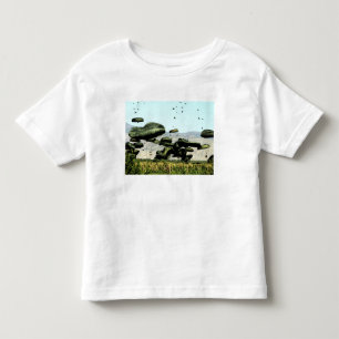 T-shirt Pour Les Tous Petits Des paquets de nourriture et d'eau sont livrés par
