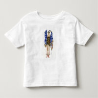 Design de costume pour une fille dansante (litho c