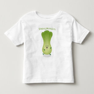 T-shirt Pour Les Tous Petits dessin animé mignon de bok choy