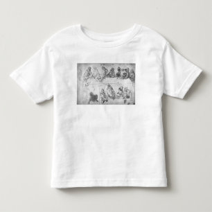 T-shirt Pour Les Tous Petits Dessin préparatoire pour le dernier dîner