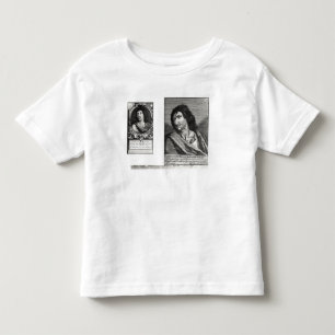 T-shirt Pour Les Tous Petits Deux portraits de Savinien Cyrano De Bergerac