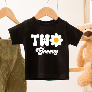 T-shirt Pour Les Tous Petits DEUX Super Daisy 2e premier anniversaire