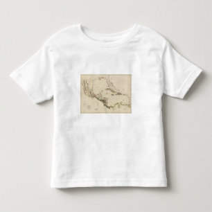 T-shirt Pour Les Tous Petits Diagramme des Antilles et des dominions espagnols