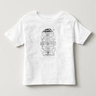 T-shirt Pour Les Tous Petits Diagramme mystique de Solomon