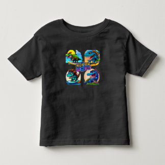 T-shirt Pour Les Tous Petits dinosaur