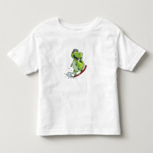 T-shirt Pour Les Tous Petits Dinosaure de surf