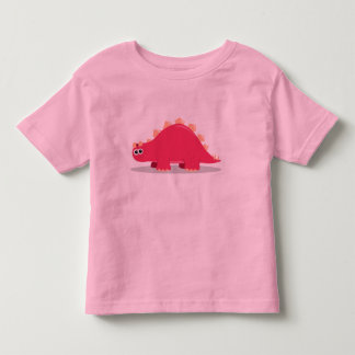 T-shirt Pour Les Tous Petits Dinosaure rose