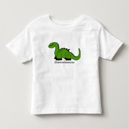 T-shirt Pour Les Tous Petits Dinosaure "Shamrockasaurus"