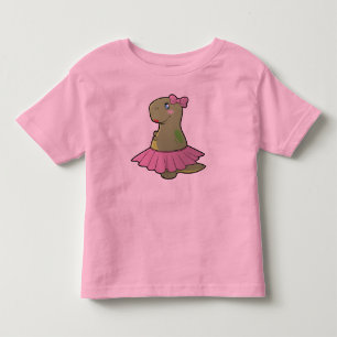 T-shirt Pour Les Tous Petits Dinosaure T-Rex Longue Manche
