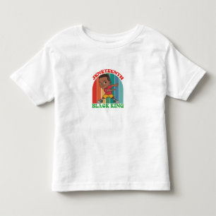 T-SHIRT POUR LES TOUS PETITS DIX-NEUVIÈME ROI NOIR