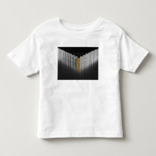 T-shirt Pour Les Tous Petits Dominos d'or et d'argent