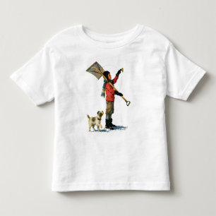 T-shirt Pour Les Tous Petits Douche à neige