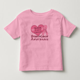 T-shirt Pour Les Tous Petits Douille d'enfant en bas âge de survivant de cancer