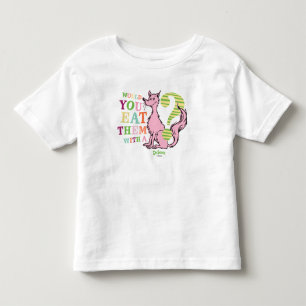 T-shirt Pour Les Tous Petits Dr. Seuss   Les mangeriez-vous avec un renard ?