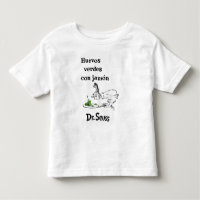Dr. Seuss Œufs verts et jambon espagnol