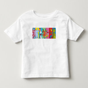 T-shirt Pour Les Tous Petits Dr Seuss Tranche de caractères