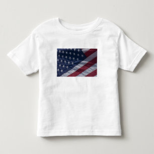 T-shirt Pour Les Tous Petits Drapeau américain.