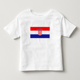 T-shirt Pour Les Tous Petits Drapeau croate