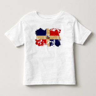 T-shirt Pour Les Tous Petits Drapeau de la République Dominicaine