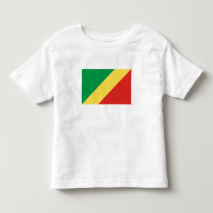 T-shirt Pour Les Tous Petits Drapeau de la République du Congo