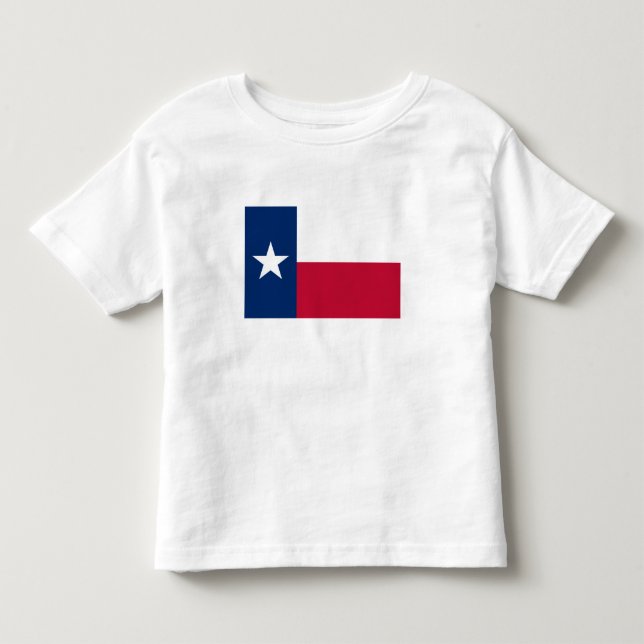 T-shirt Pour Les Tous Petits Drapeau de l'État du Texas (Devant)