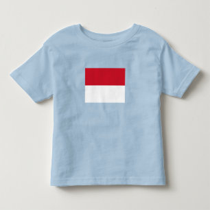 T-shirt Pour Les Tous Petits Drapeau de Monaco