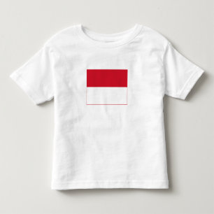 T-shirt Pour Les Tous Petits Drapeau de Monaco