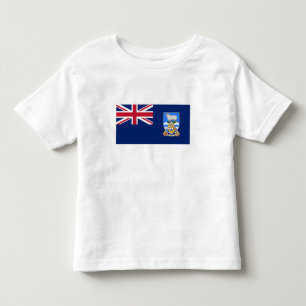T-shirt Pour Les Tous Petits Drapeau des îles Falkland