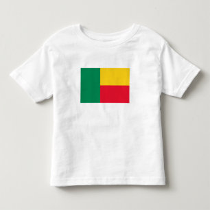 T-shirt Pour Les Tous Petits Drapeau du Bénin patriotique