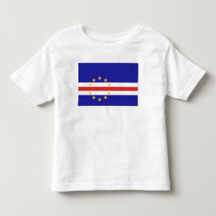 T-shirt Pour Les Tous Petits Drapeau du Cap Vert