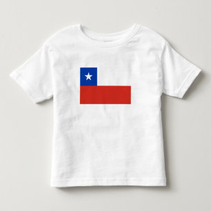 T-shirt Pour Les Tous Petits Drapeau du Chili