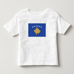 T-shirt Pour Les Tous Petits Drapeau du Kosovo