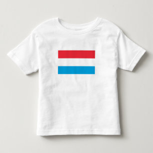T-shirt Pour Les Tous Petits Drapeau du Luxembourg