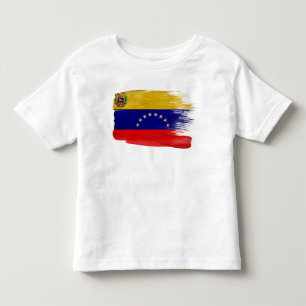 T-shirt Pour Les Tous Petits Drapeau du Venezuela