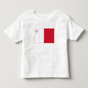 T-shirt Pour Les Tous Petits Drapeau Malte
